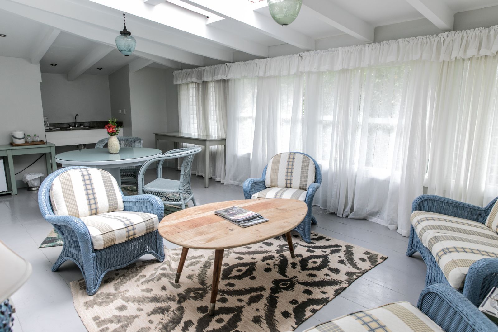 Ingrid Bergman deluxe suite living area at Hotel Panamonte in the Chiriqui region of Panama