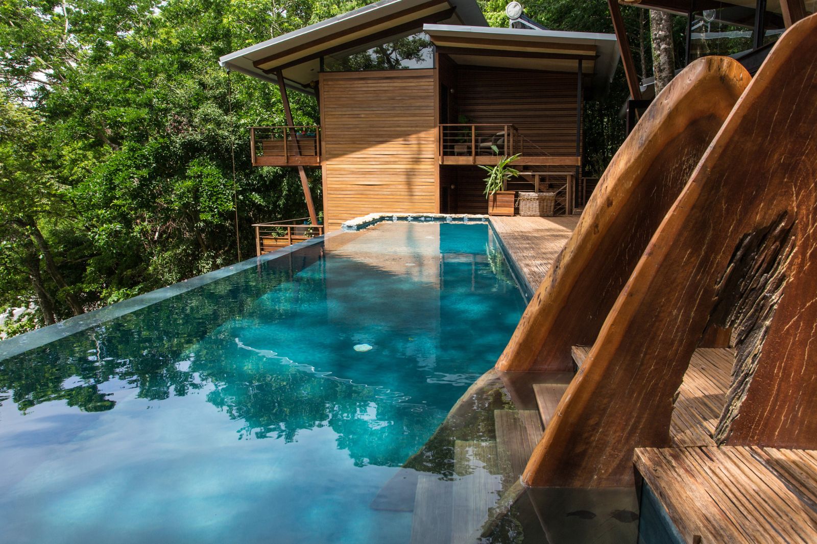 Villa Estate pool at Isla Palenque in the Chiriqui region of Panama