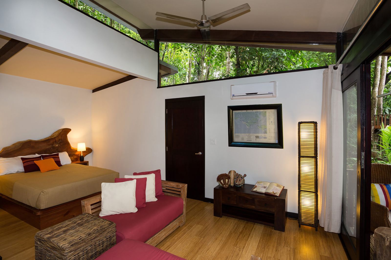 Villa Estate bedroom at Isla Palenque in the Chiriqui region of Panama