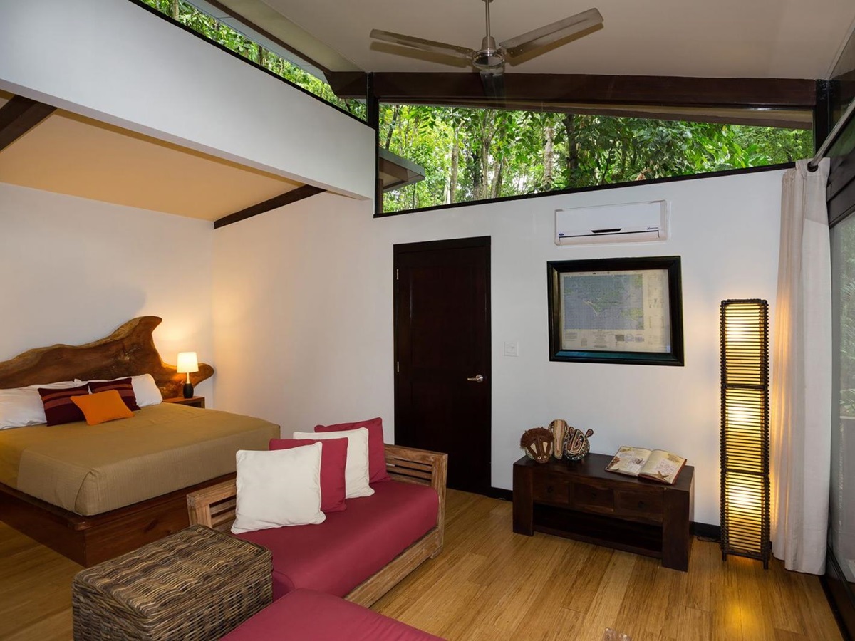 Villa Estate bedroom at Isla Palenque in the Chiriqui region of Panama