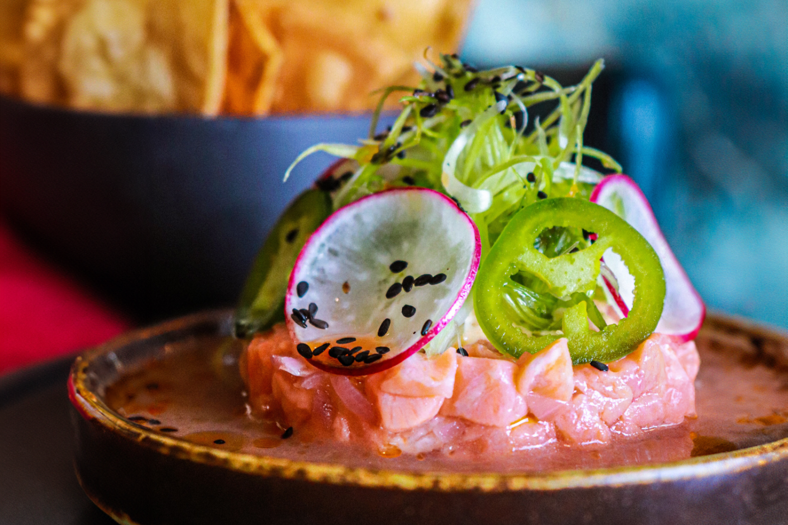 Ceviche served in Panama