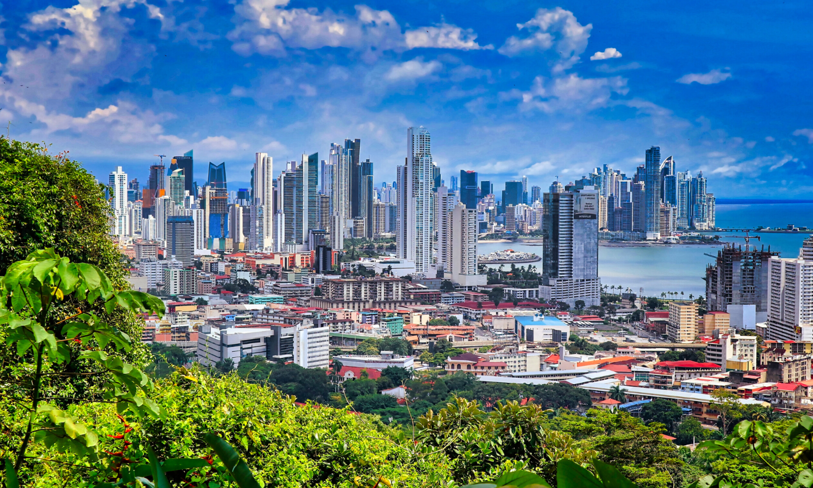 Skyline view of Panama City