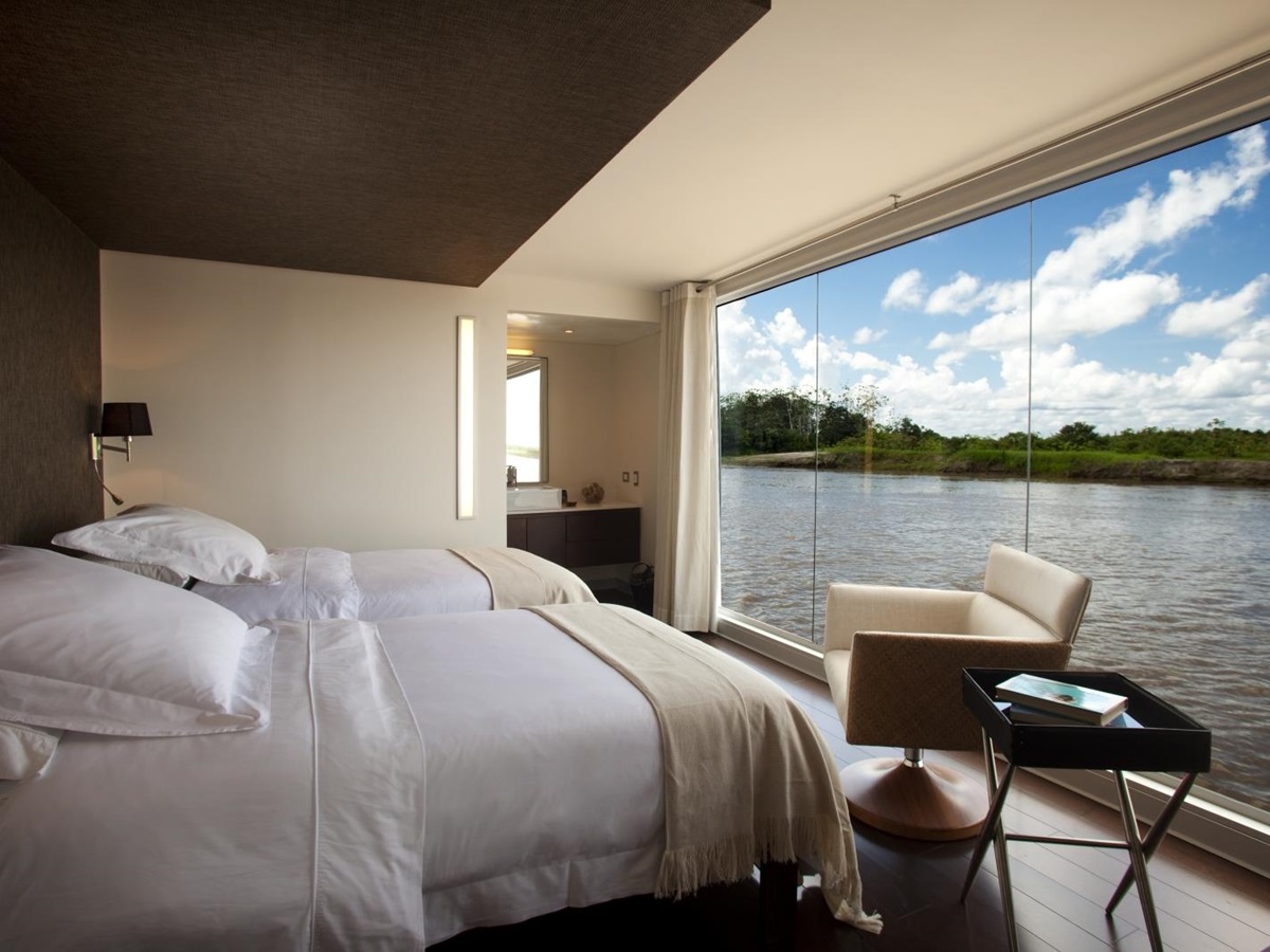 Design Suite on board Aria Amazon in Peru