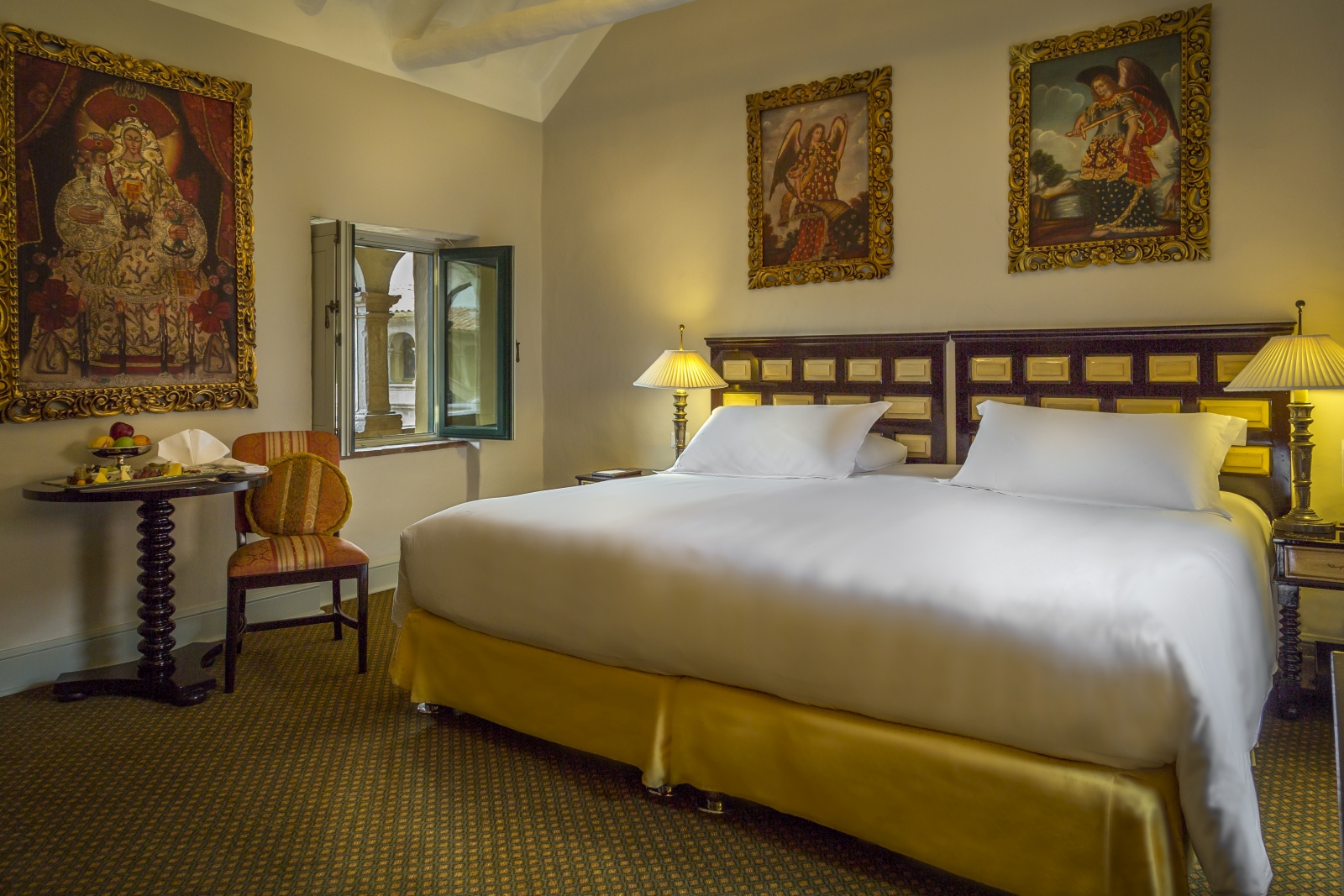 Bedroom at Belmond Monasterio in Peru