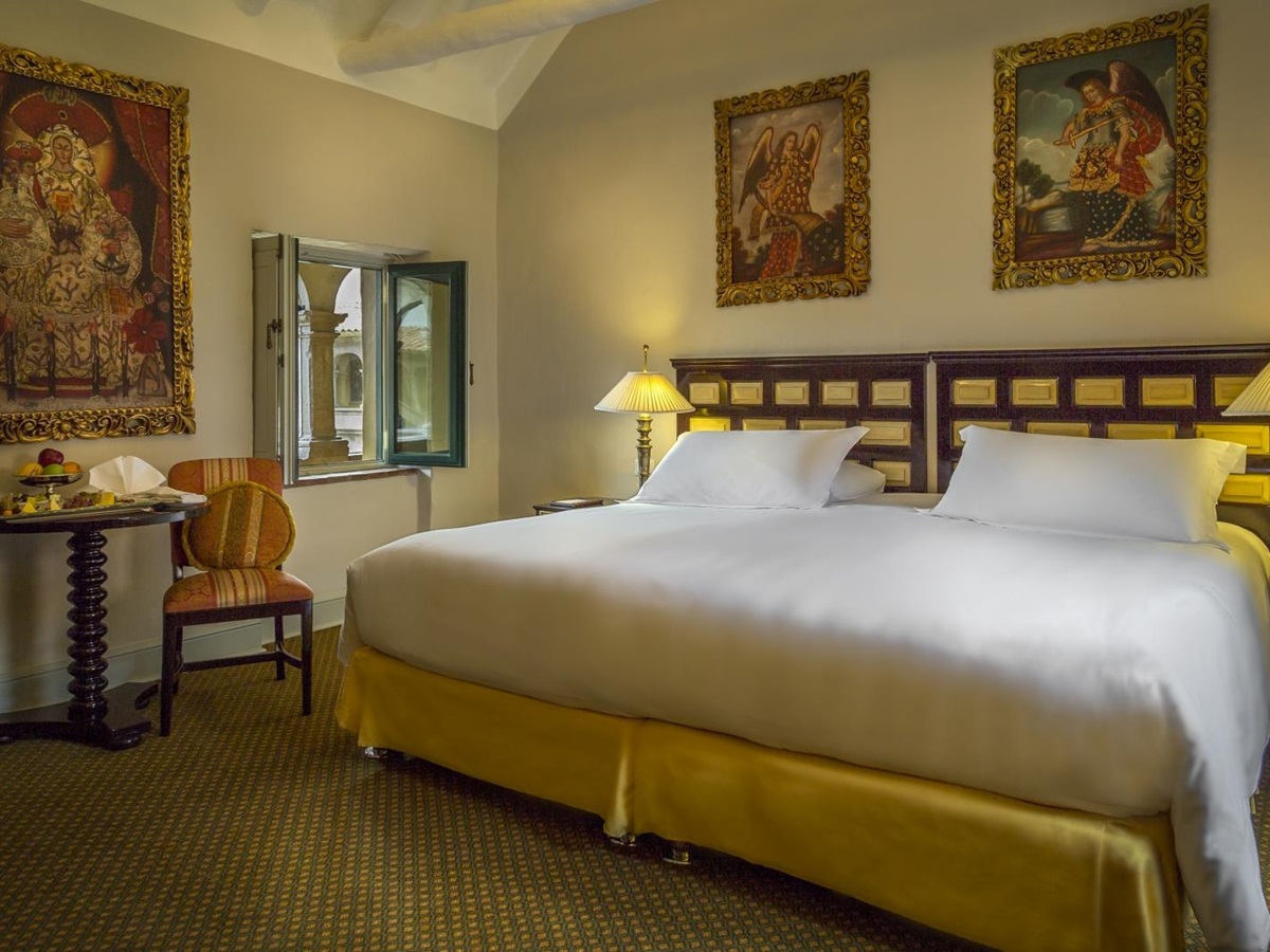 Bedroom at Belmond Monasterio in Peru