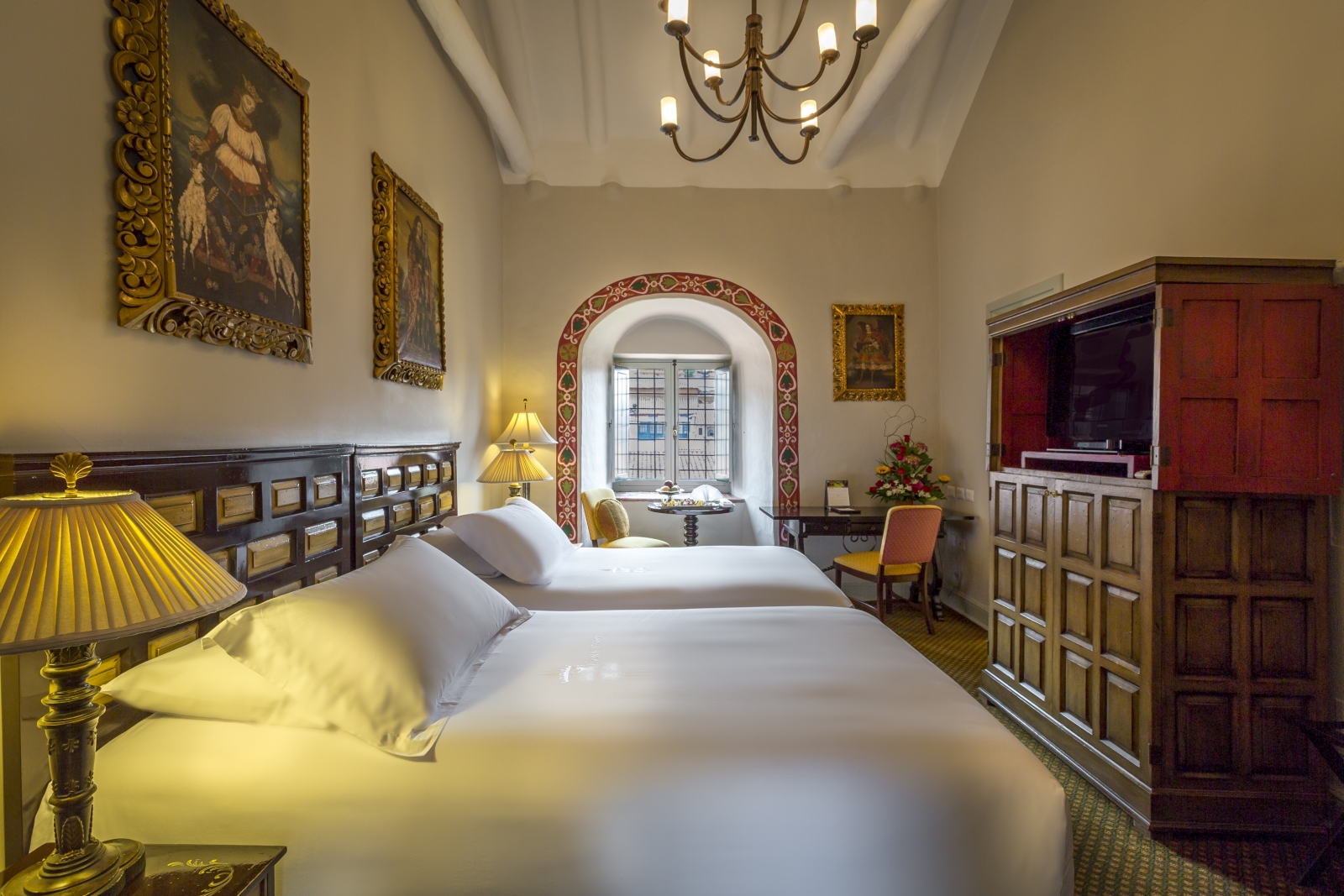Bedroom at Belmond Monasterio in Peru