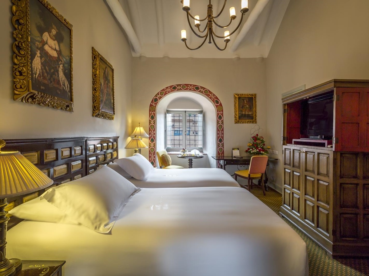 Bedroom at Belmond Monasterio in Peru
