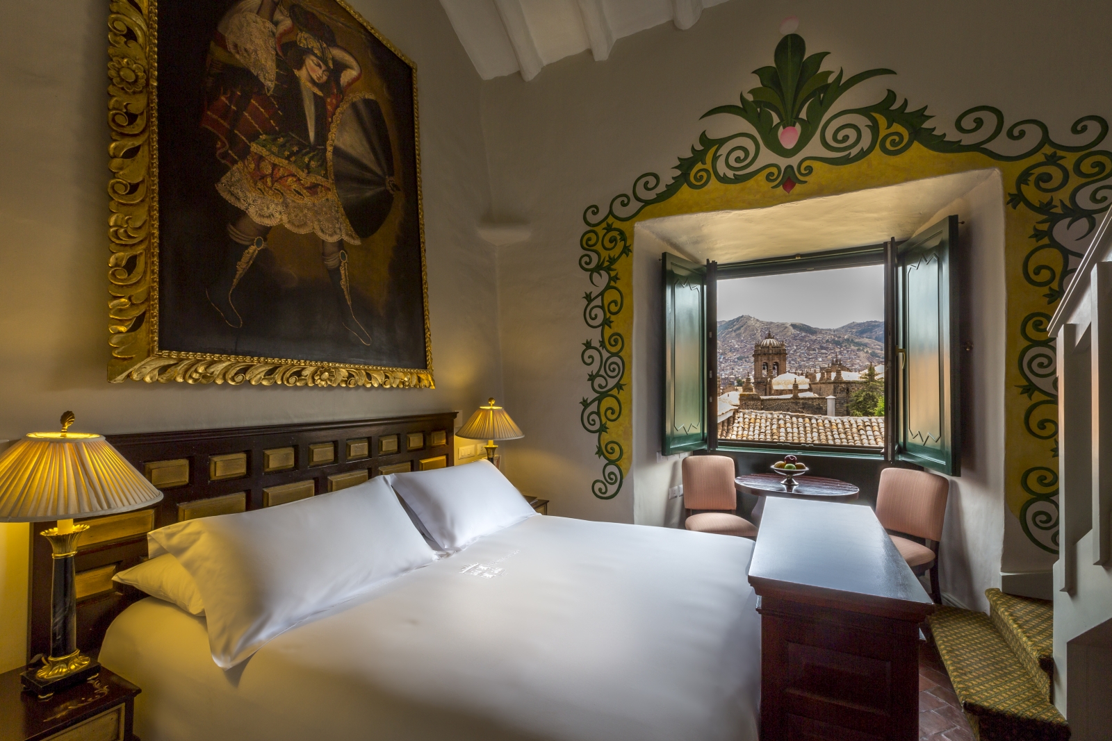 Bedroom at Belmond Monasterio in Peru