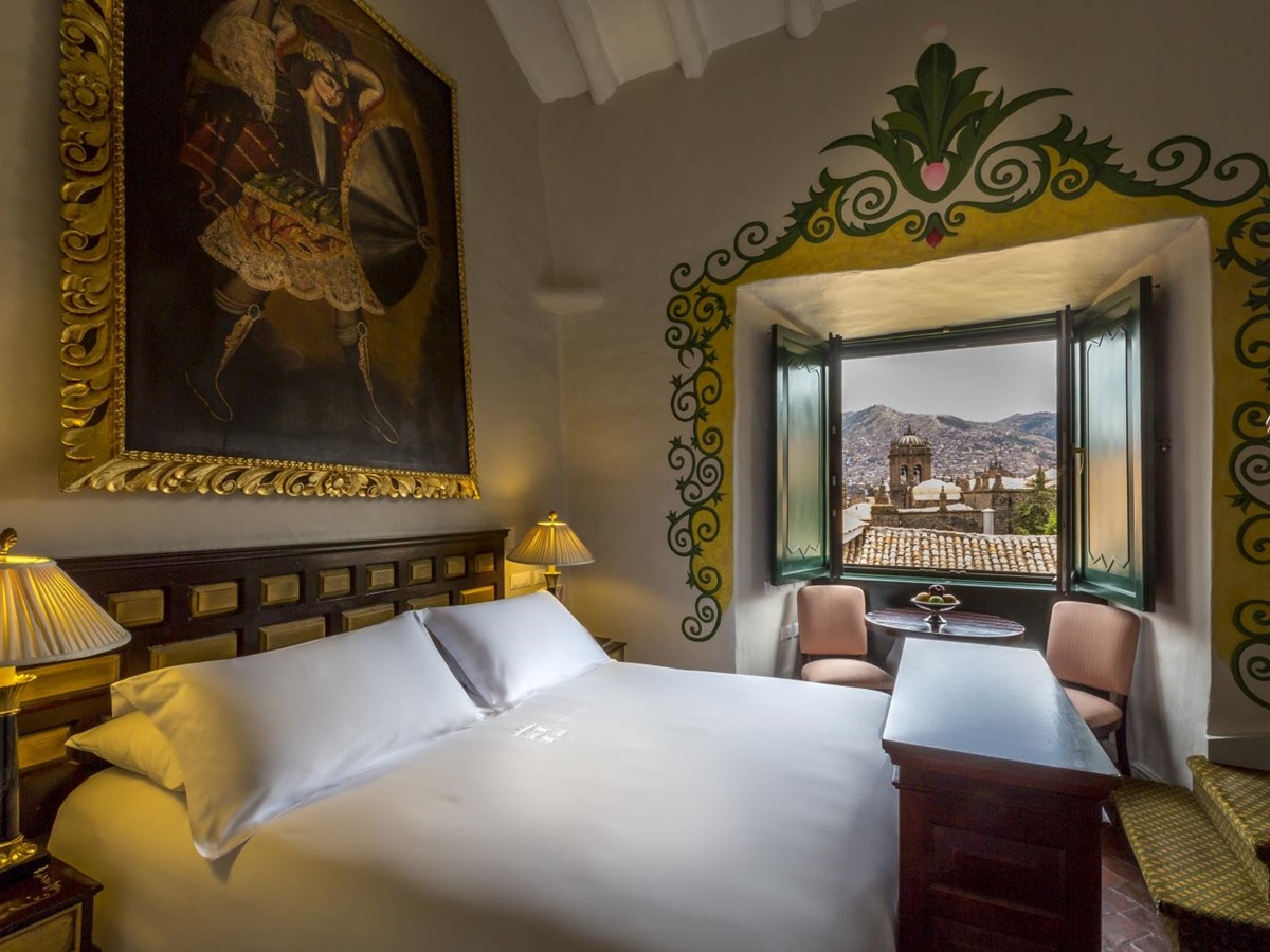 Bedroom at Belmond Monasterio in Peru