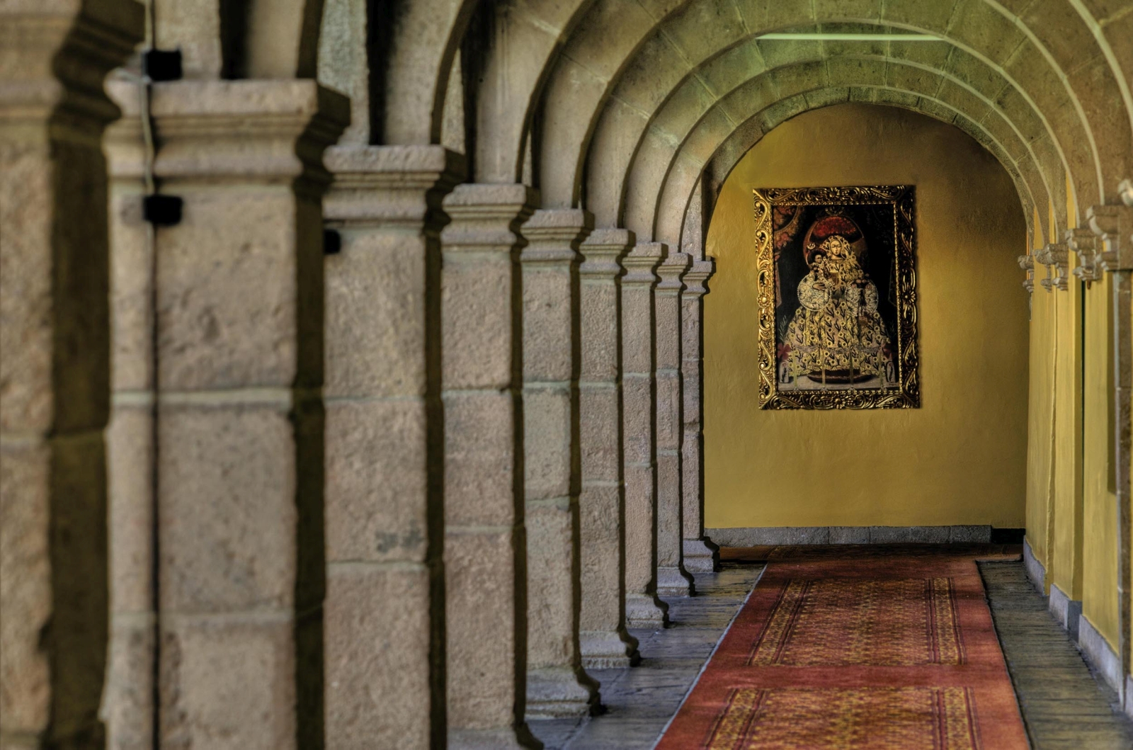 Walkway at Belmond Monasterio in Peru