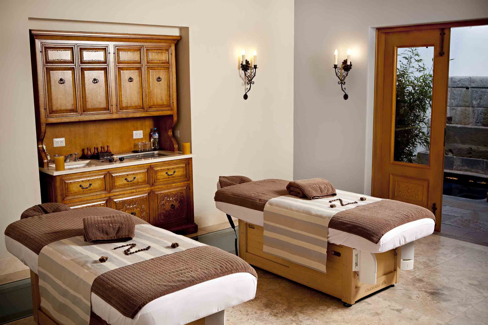 Spa at Belmond Palacio Nazarenas in Peru