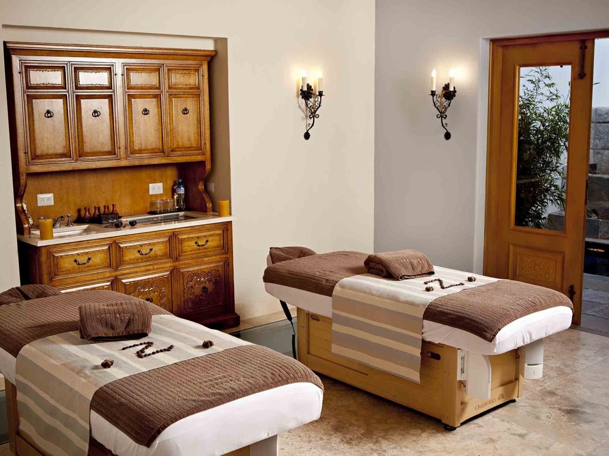Spa at Belmond Palacio Nazarenas in Peru