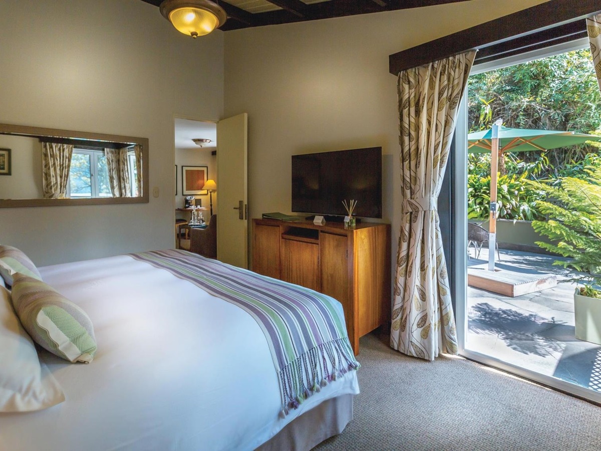 Bedroom at Belmond Sanctuary Lodge in Peru