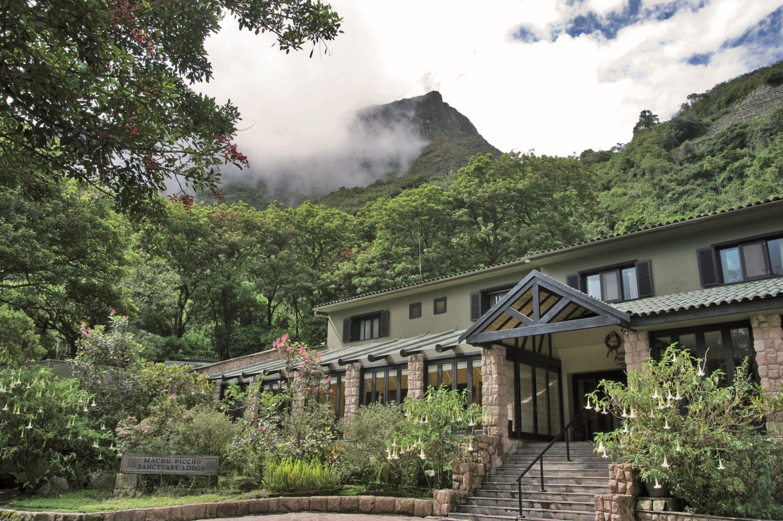 Exterior at Belmond Sanctuary Lodge in Peru