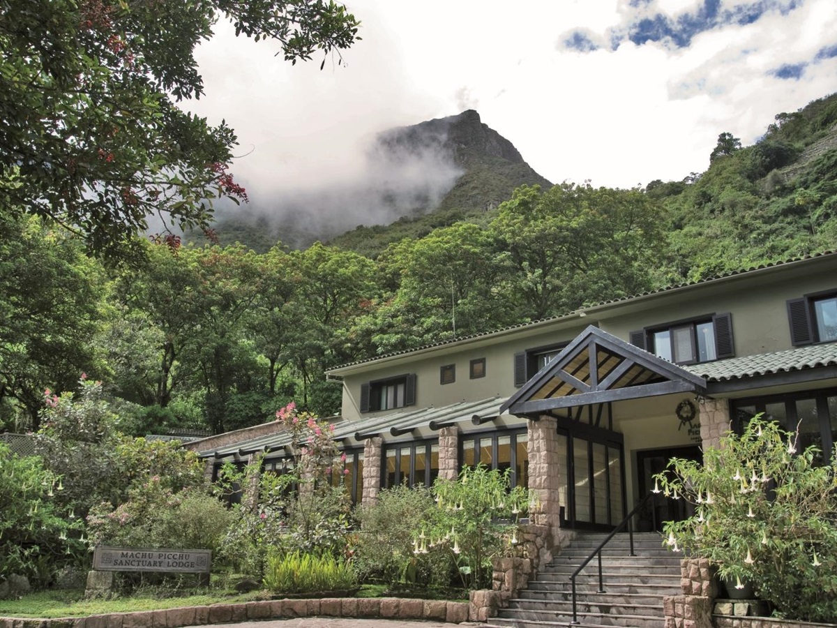 Exterior at Belmond Sanctuary Lodge in Peru