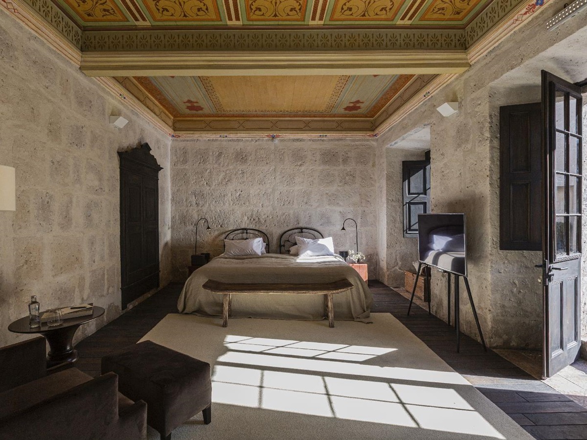 Aposento room at Cirqa hotel in Arequipa Peru