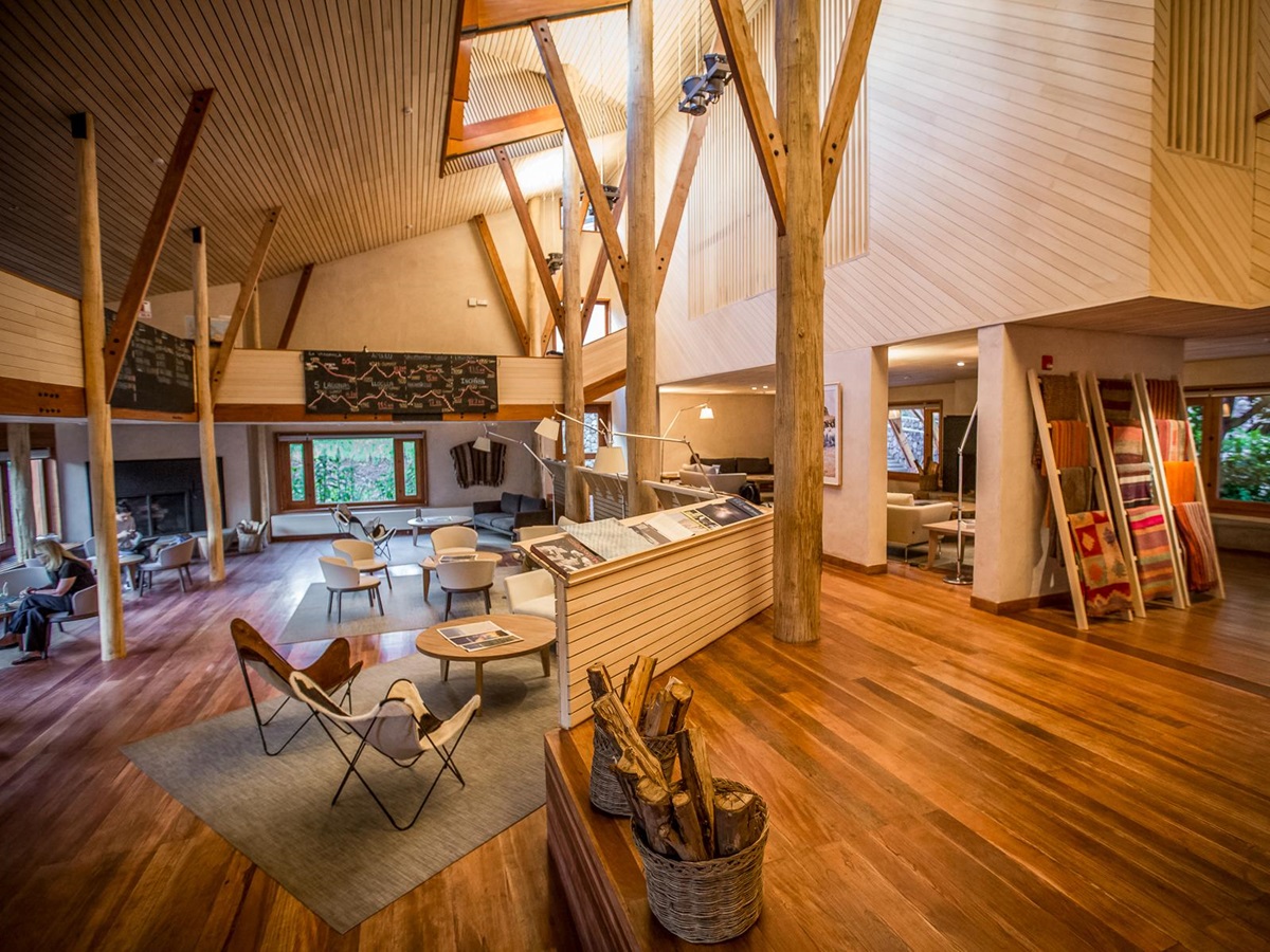 Living room at Explora Sacred Valley in Peru