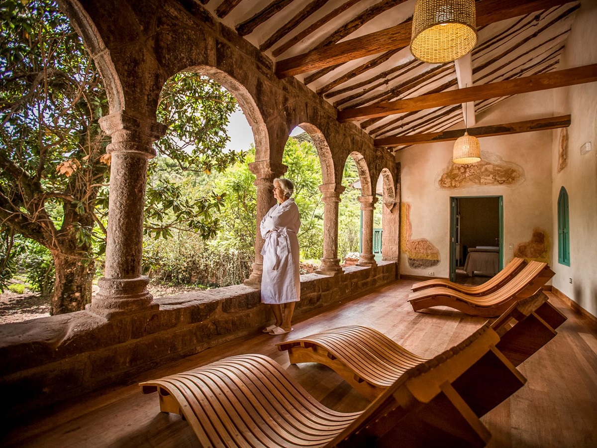 A room with loungers at Explora Sacred Valley in Peru