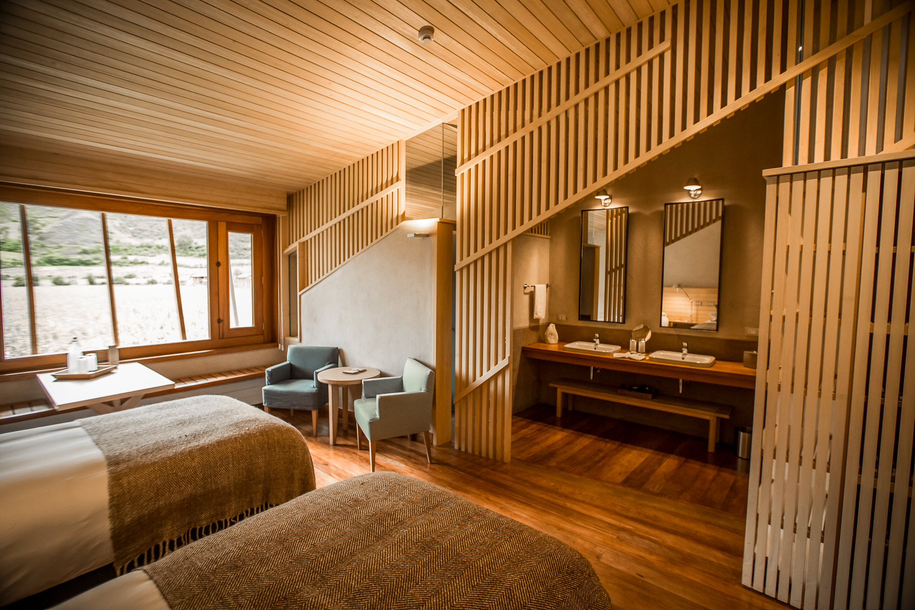 Bedroom at Explora Sacred Valley in Peru