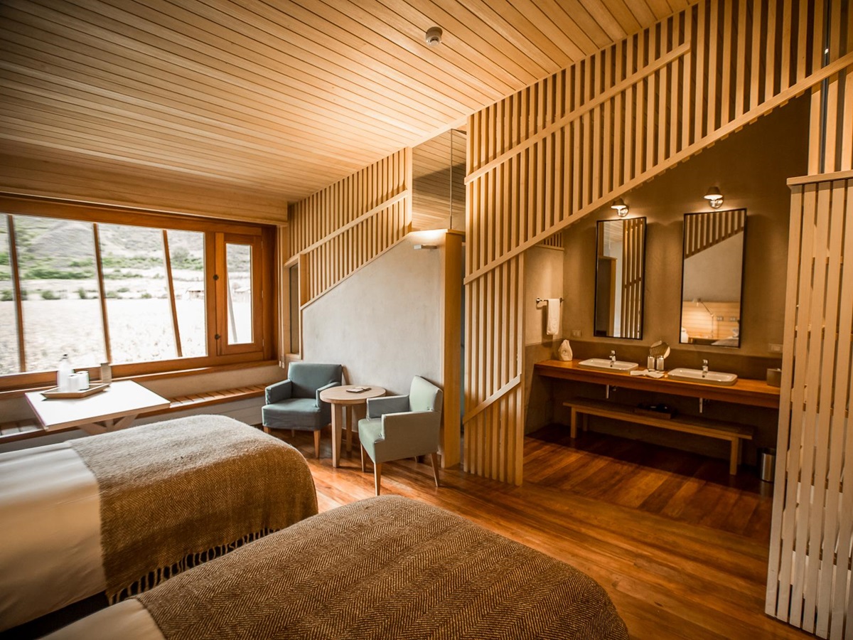 Bedroom at Explora Sacred Valley in Peru