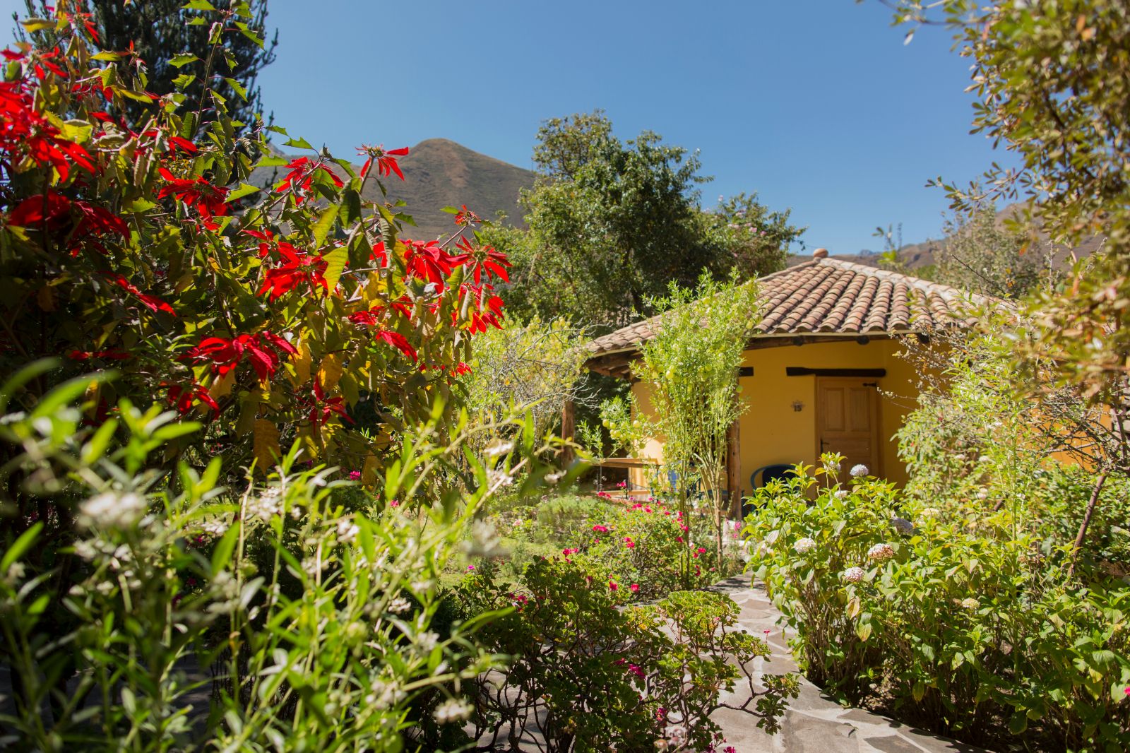 Exterior view of Superior Suite at Sol Y Luna hotel in the Cusco region of Peru