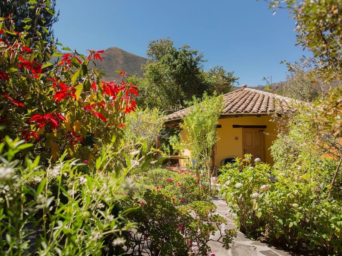 Exterior view of Superior Suite at Sol Y Luna hotel in the Cusco region of Peru