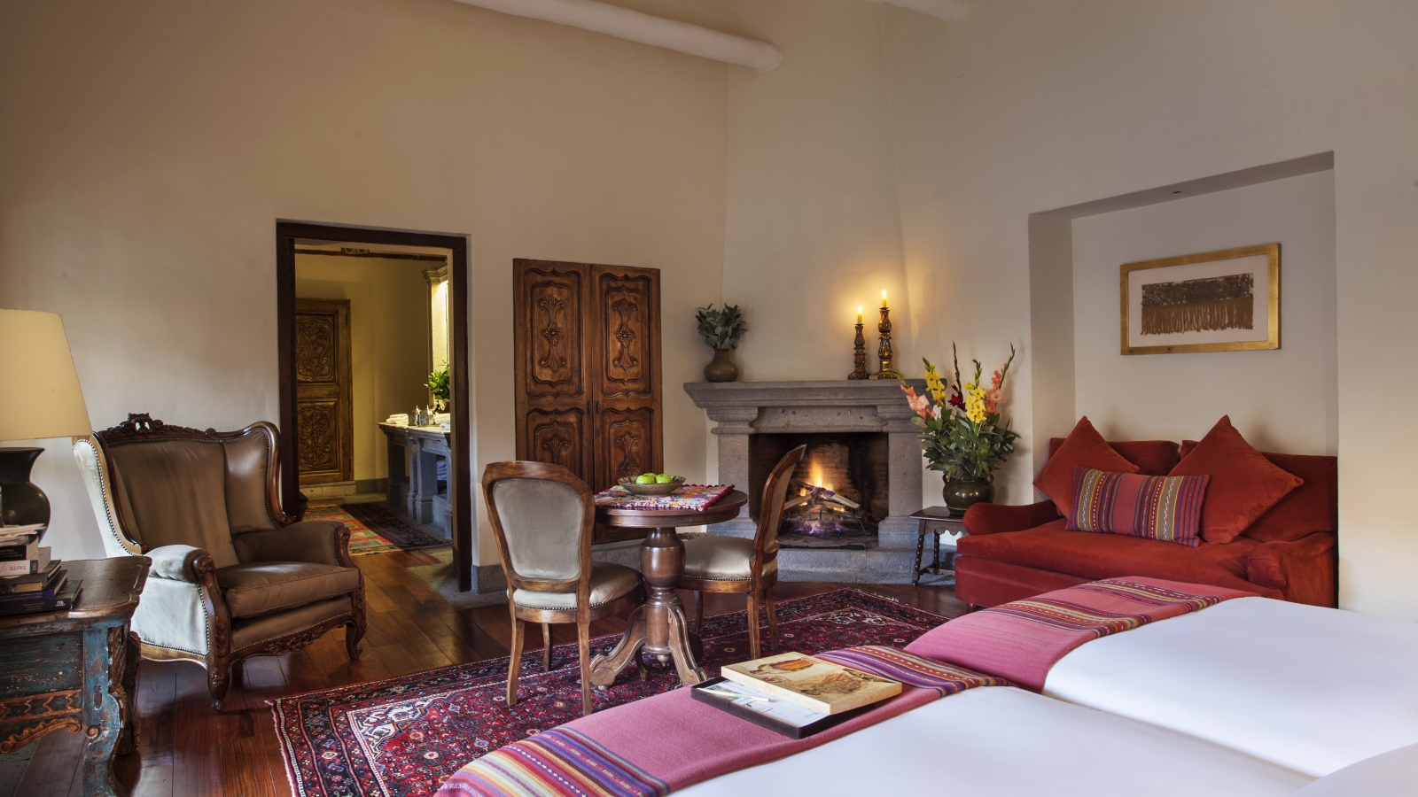 Bedroom at Inkaterra La Casona in Peru