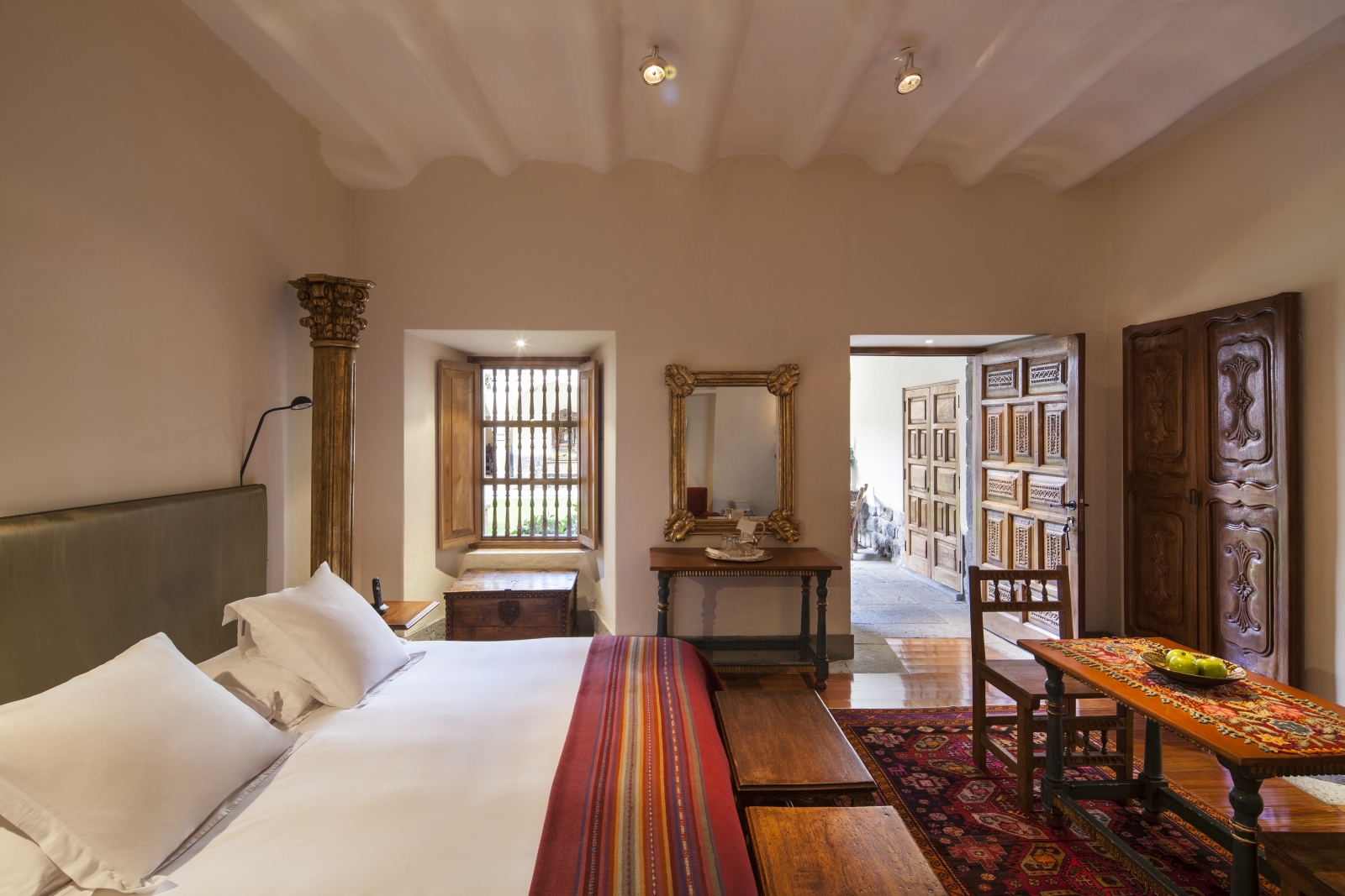 Bedroom at Inkaterra La Casona in Peru