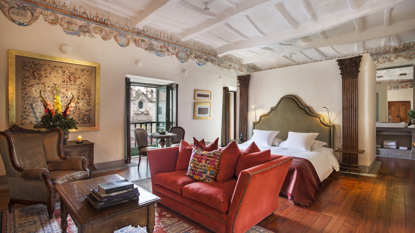 Bedroom at Inkaterra La Casona in Peru