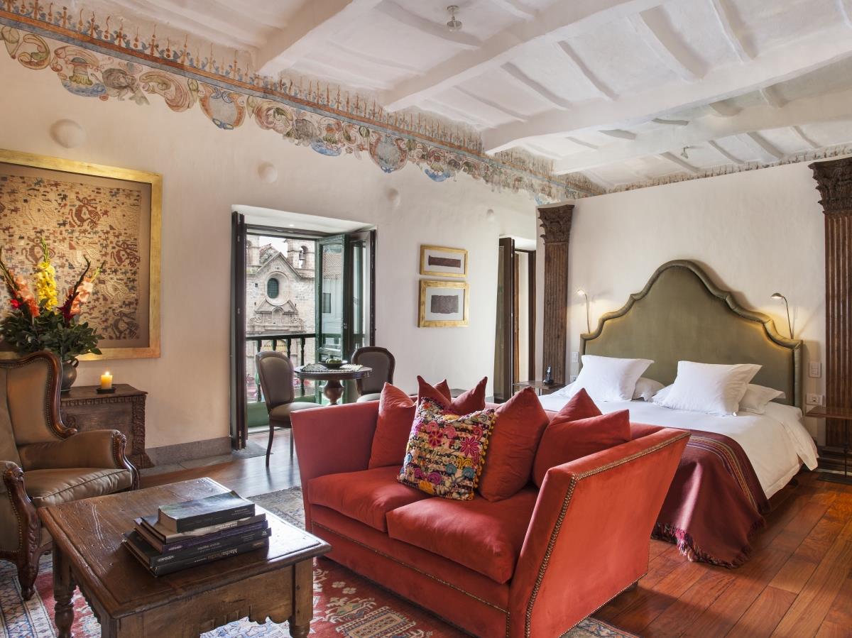 Bedroom at Inkaterra La Casona in Peru