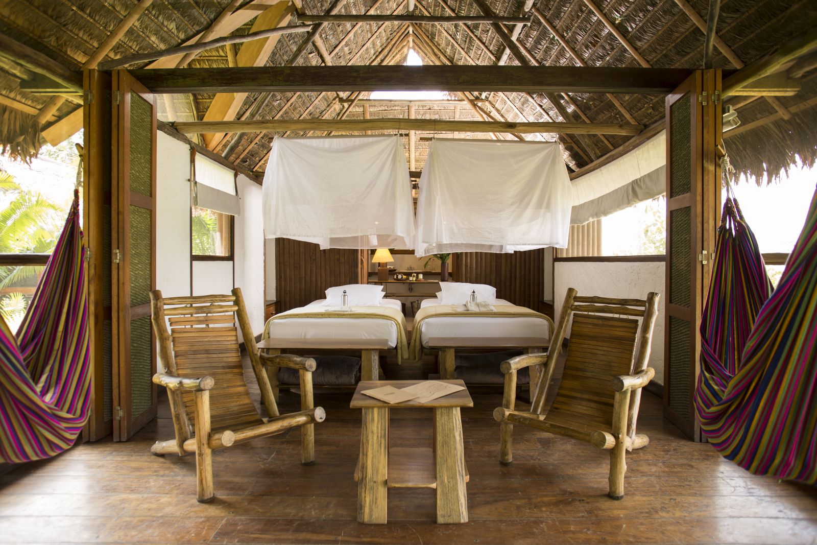 Superior River Room at the Inkaterra Reserva Amazonica lodge in Peru