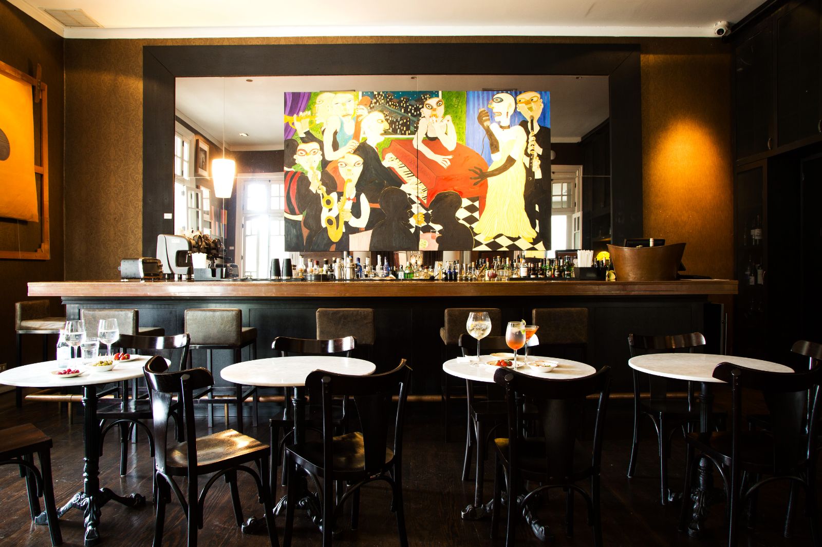 Bar at Hotel B in the Barranco neighbourhood of Lima