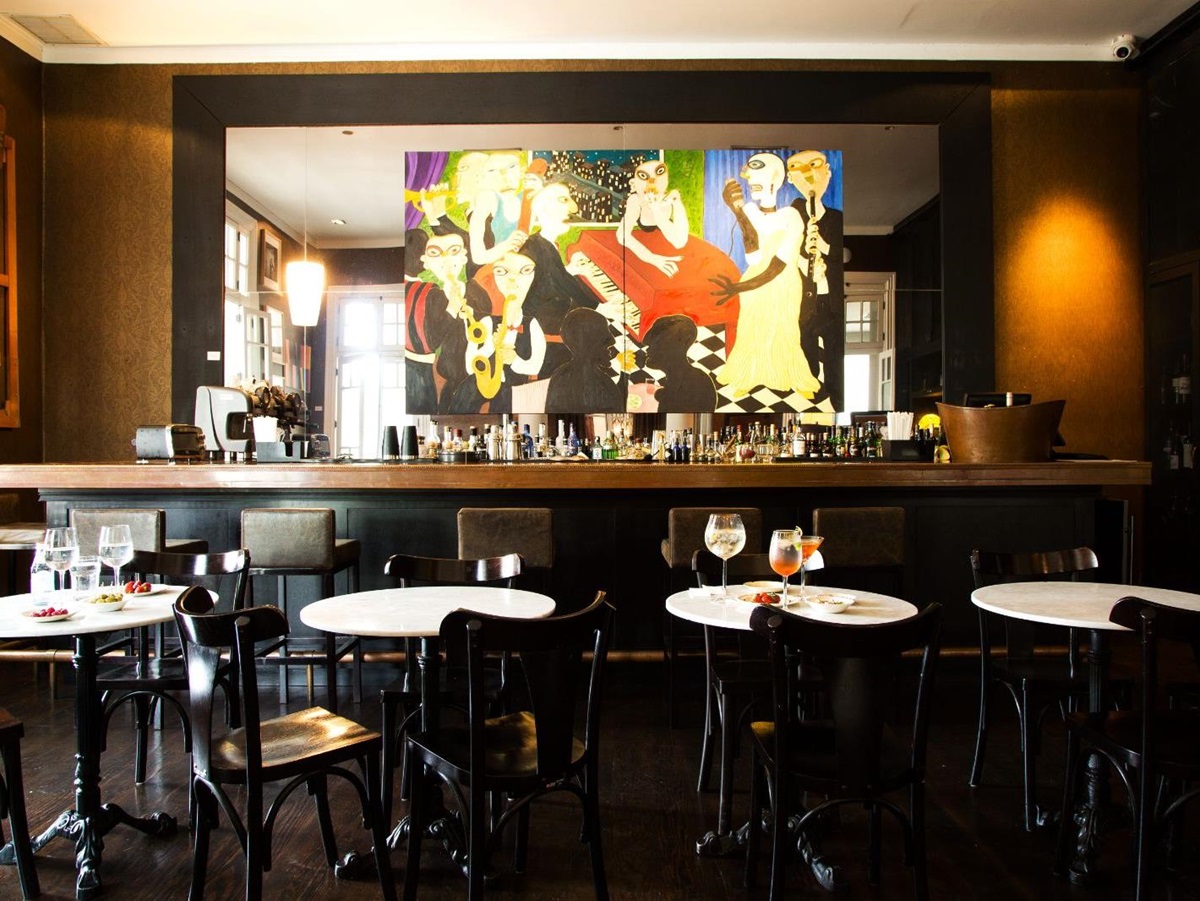 Bar at Hotel B in the Barranco neighbourhood of Lima