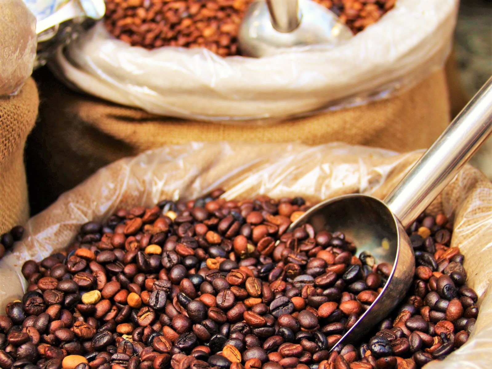 Peruvian coffee sack