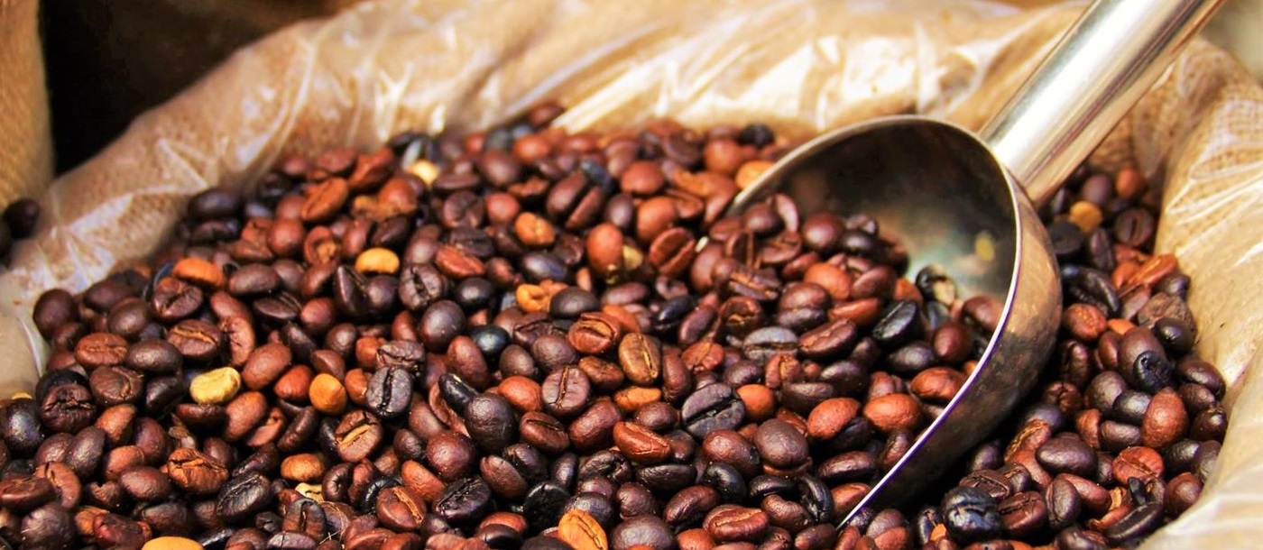 Peruvian coffee sack
