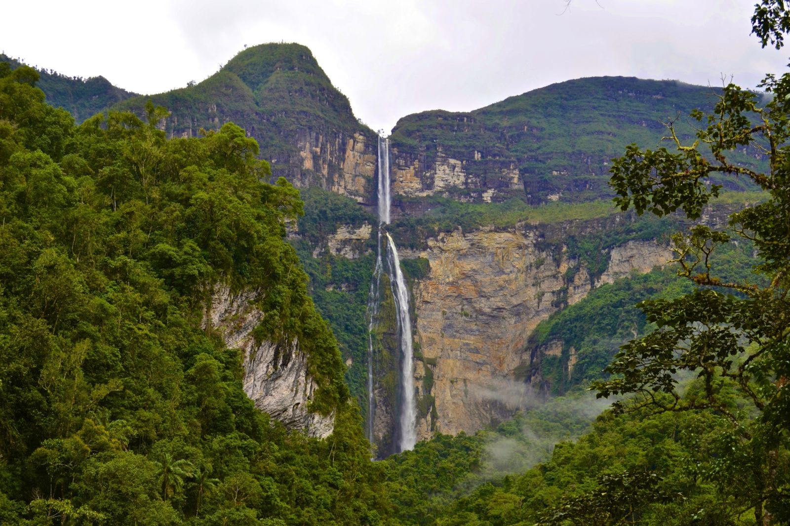 Gocta Falls in Peru