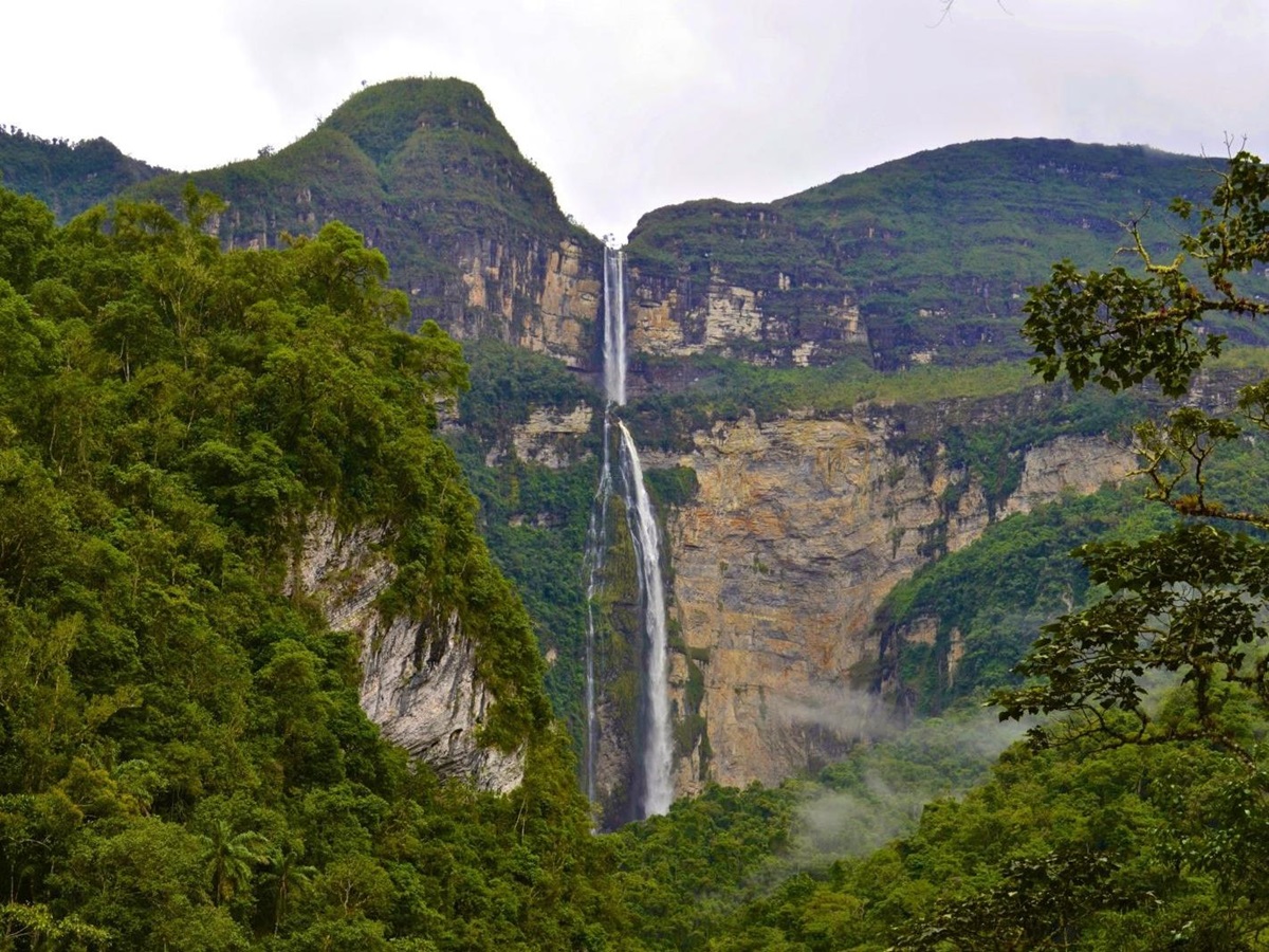 Gocta Falls in Peru