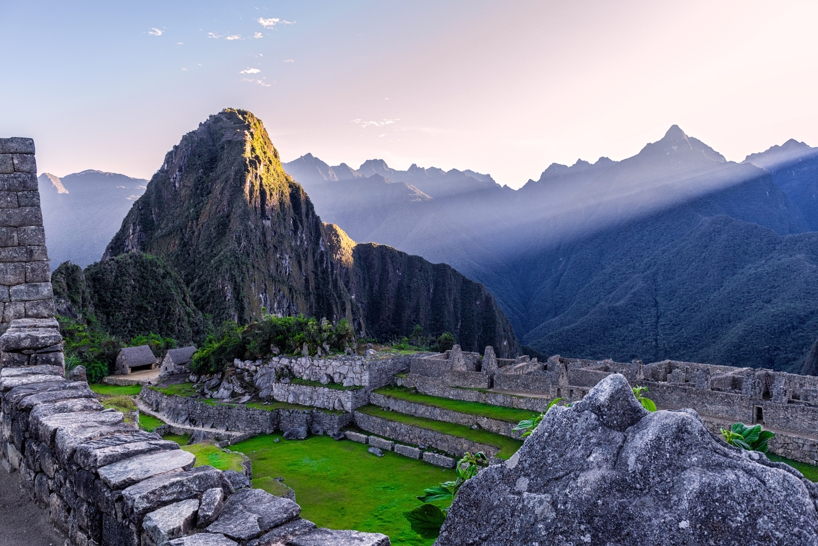 Ruins at sunset