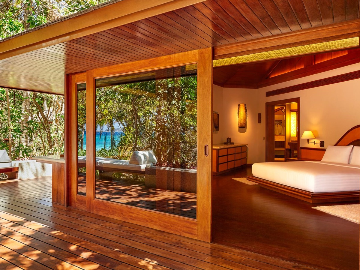 Beach Casita at Amanpulo luxury beach resort in the Philippines