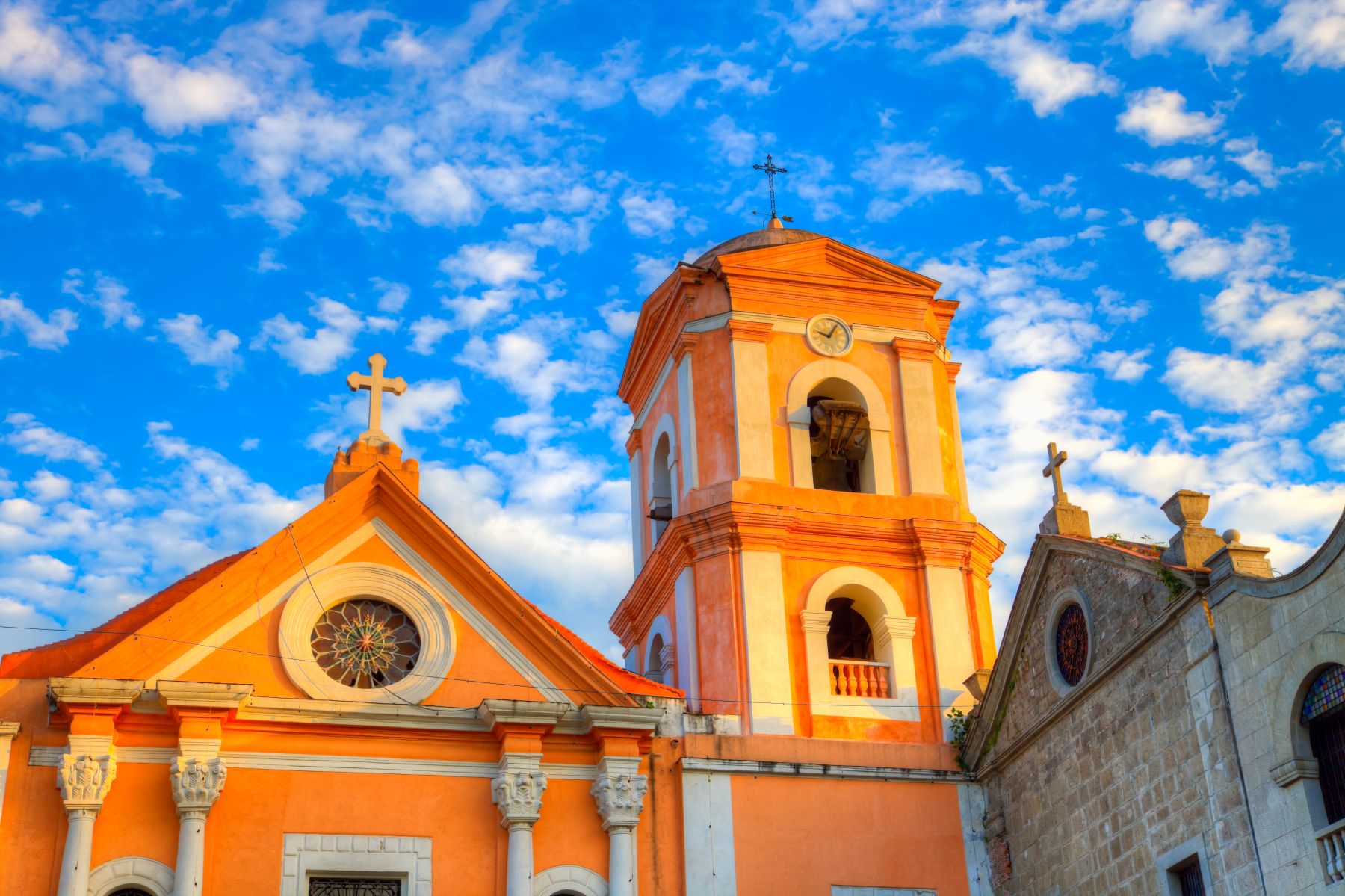 A colonial church in Manila