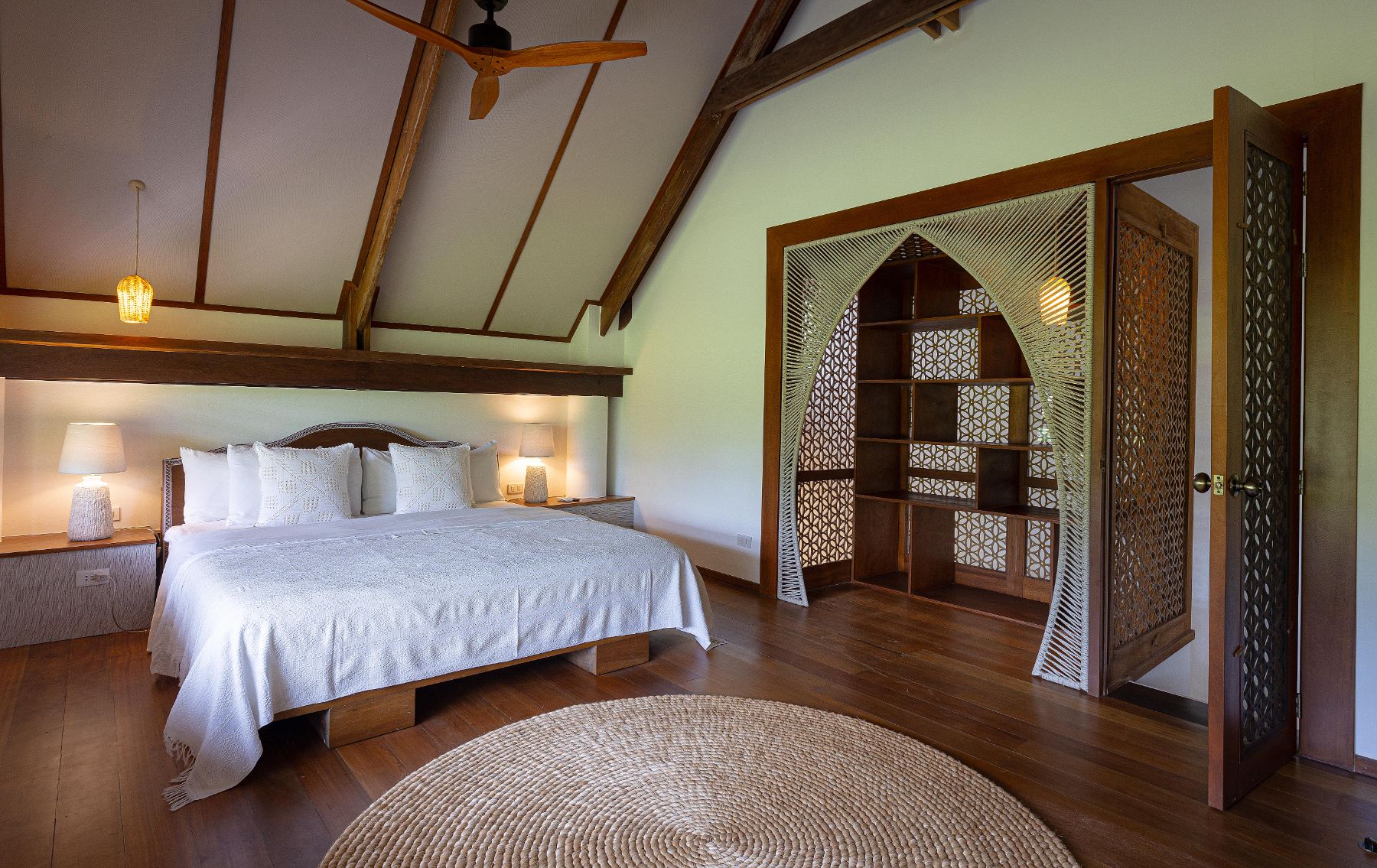 Villa bedroom at Nay Palad Hideaway in the Philippines