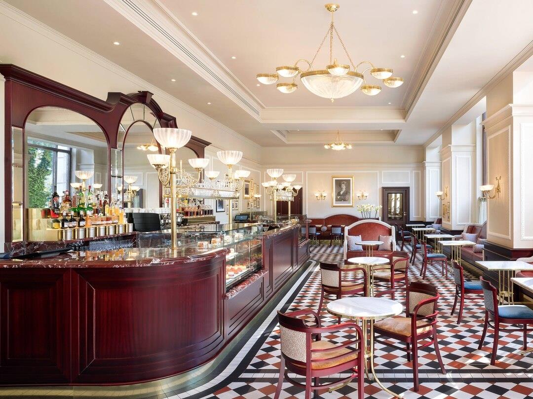 Cafe Bristol at Hotel Bristol in Warsaw Poland