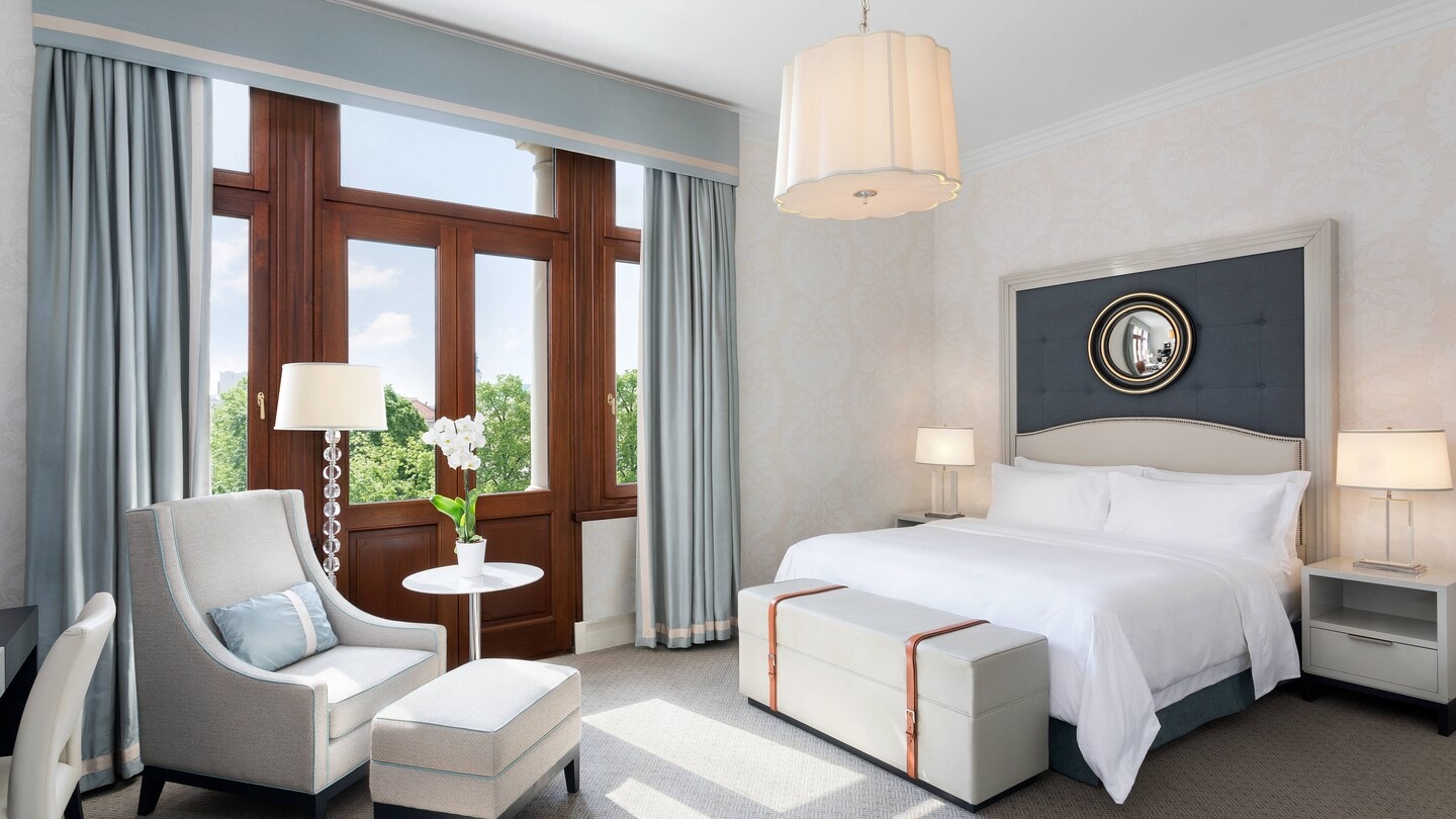 Deluxe suite at Hotel Bristol in Warsaw Poland