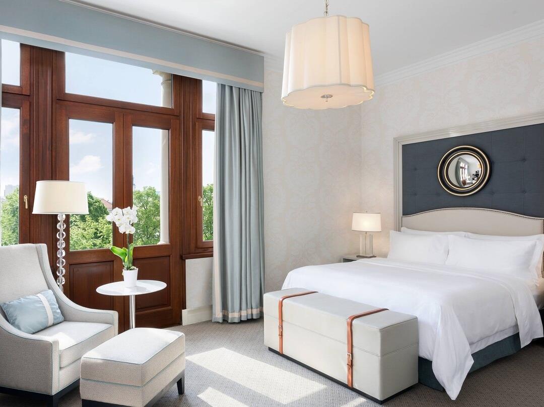 Deluxe suite at Hotel Bristol in Warsaw Poland