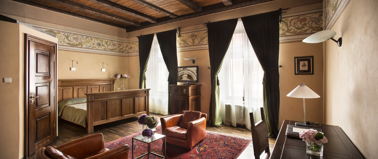 Luxury double room at Hotel Copernicus in Poland