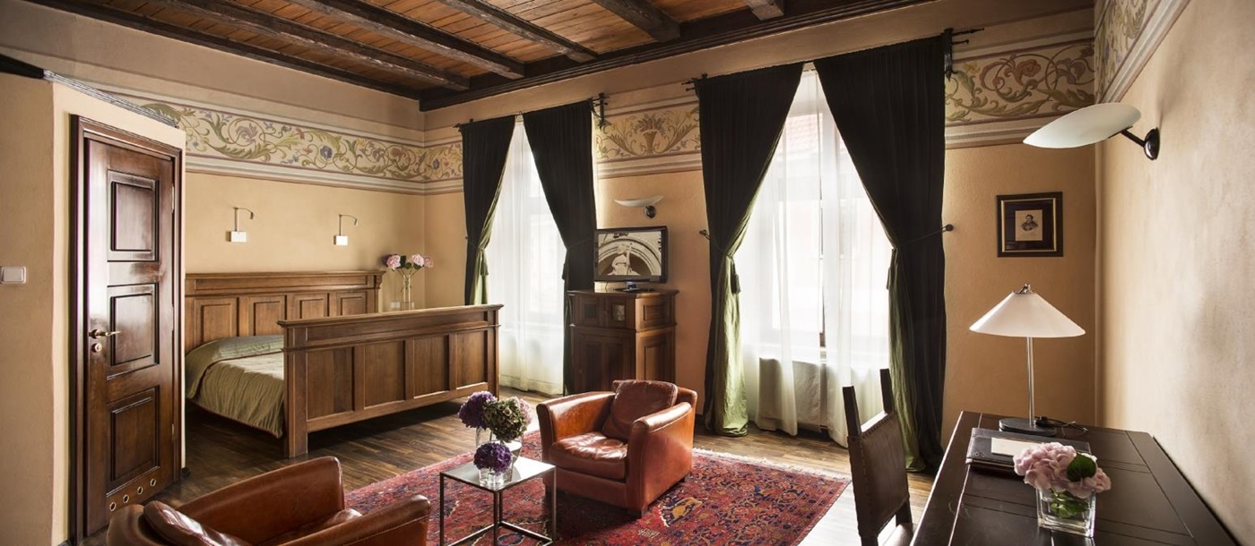Luxury double room at Hotel Copernicus in Poland