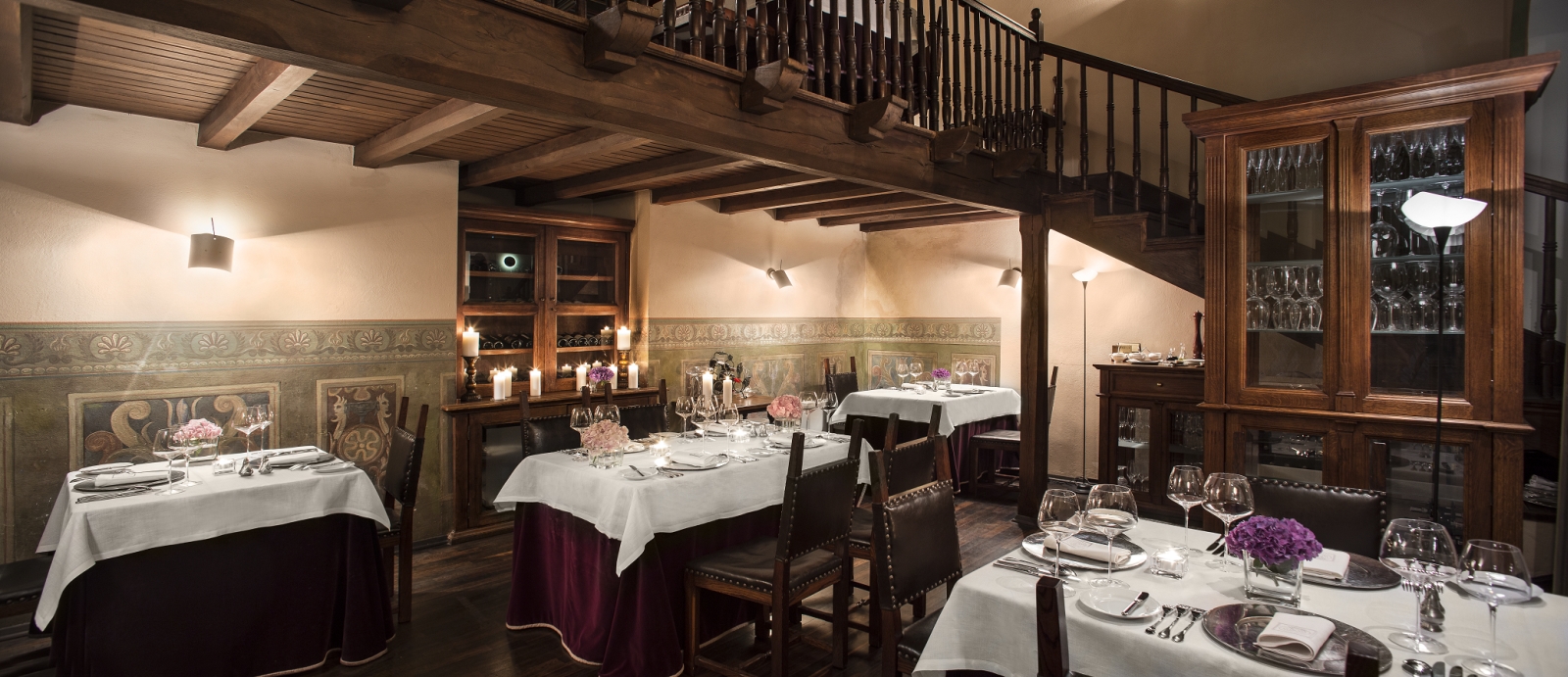 Restaurant at Hotel Copernicus in Poland