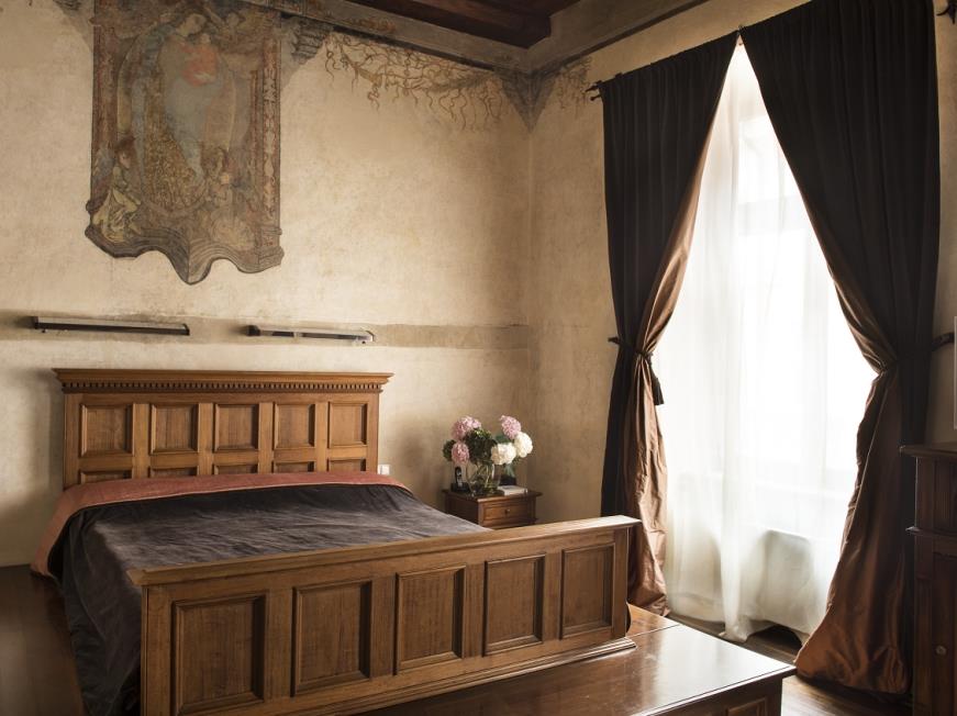 Suite with fresco at Hotel Copernicus in Poland