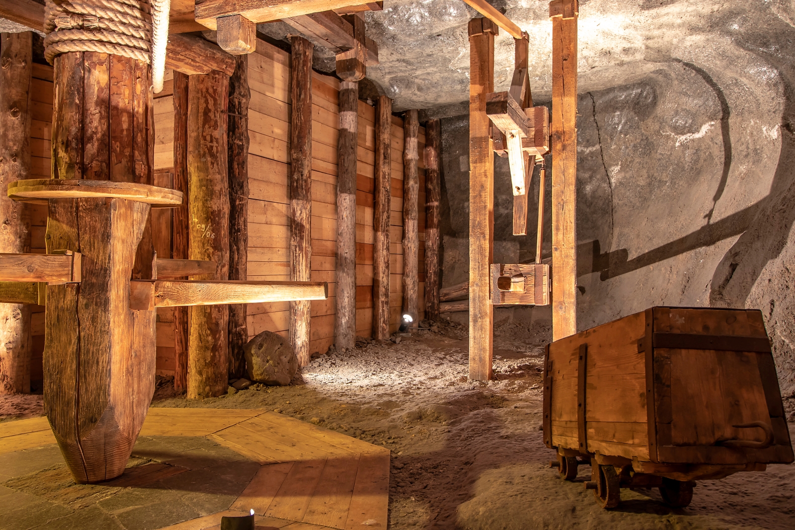 Wieliczka Salt Mine near Krakow in Poland
