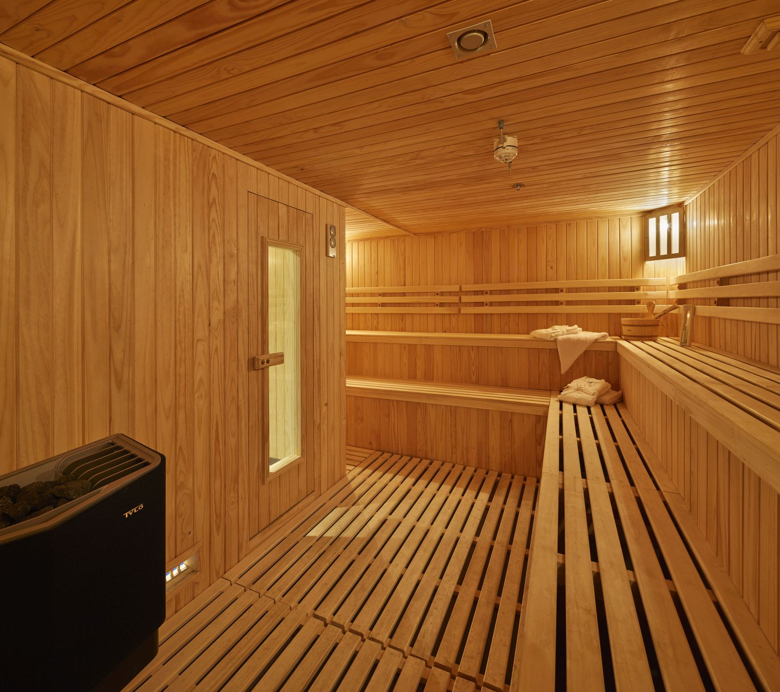 Sauna on noard the Magellan Explorer Antarctica cruise ship